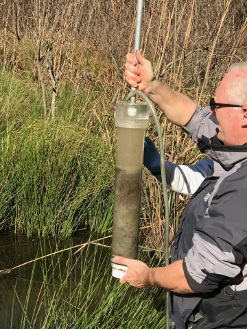 Sediment sample