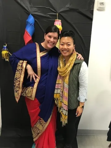 "A Taste of the World" event celebrated during International Education Week 2017.