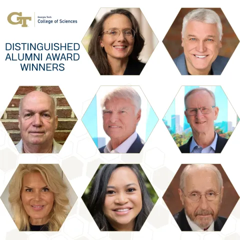 Congratulations to our 2025 Distinguished Alumni: Margaret Beier, Ph.D.; Rutt Bridges; Frank Cullen, Ph.D.; Jack McCallum, M.D., Ph.D.; Nathan Meehan, Ph.D., P.E.; Kelly Sepcic Pfeil, Ph.D.; Kristel Topping, Ph.D.; John Sutherland, Ph.D.