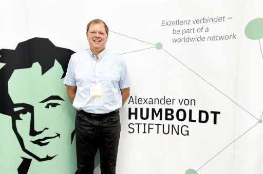 Professor Joel Kostka at the Al­ex­an­der von Hum­boldt Found­a­tion annual meeting and reception in Germany this week.